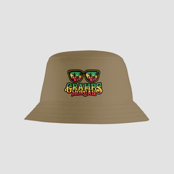 Gramps Morgan “Earth Vibes” Cargo Hat – Khaki