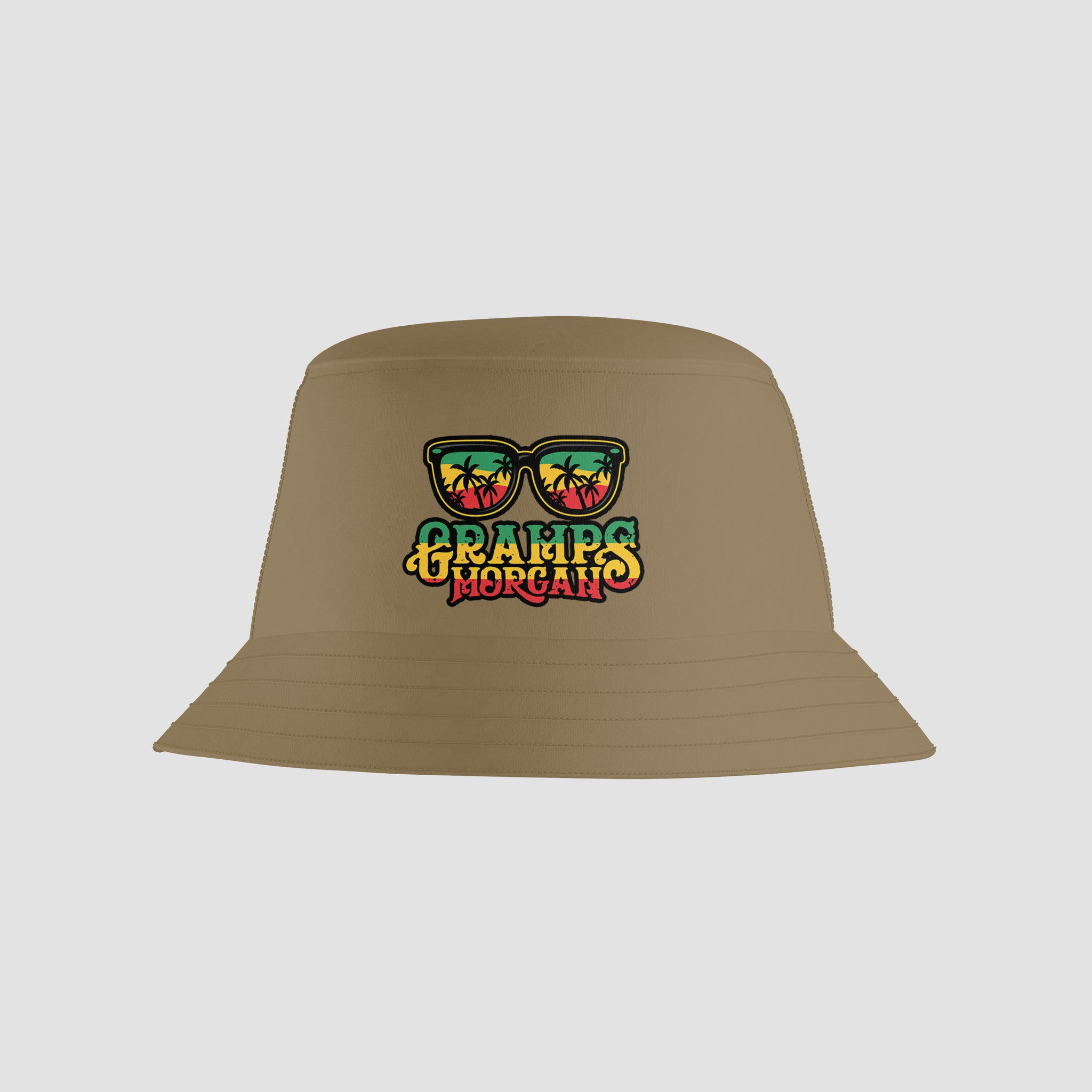 Gramps Morgan “Earth Vibes” Cargo Hat – Khaki